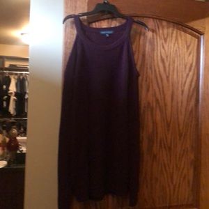 Cold shoulder sweater